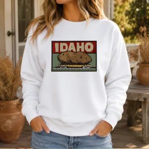 Official Idaho Spud Railcar Potato Sweater