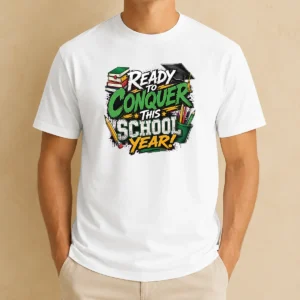 Official Back To School Excitement Ready To Conquer