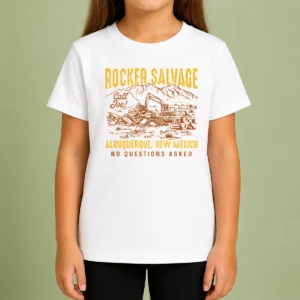 Official Rocker Salvage Call Joe Albuquerque Vintage New Mexico Kids T-Shirt