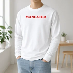 Official Nice Maneater Hall And Oates 1982 Long Sleeve Shirt