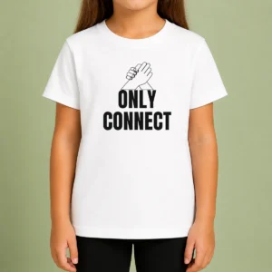 Hot Only Connect Arm Wrestling Hands Kids T-Shirt