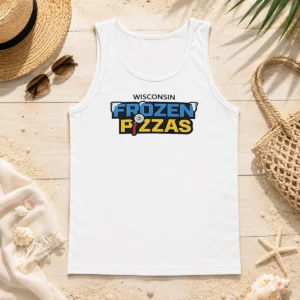 Premium Hot Wisconsin Frozen Pizzas Food Culinary Culinary Dish Pizza Eating Theme Tank Top