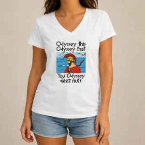 Pretty Official Odyssey This Odyssey That. You Odyssey Deez Nuts Shirt - Image 2