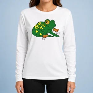 Funny Beck Frog With Flies Alternative Rock Indie Music Long Sleeve Shirt