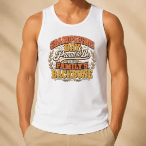 Good Nice Grandparents Day Proud Family Backbone Vintage Tank Top