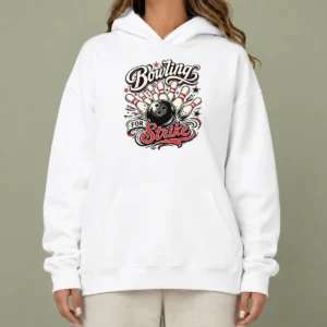 Hot Top Bowling For Strike Tattoo Hoodie