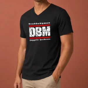 Happy Pretty Deadbodyman DBM Juggalo Hardcore V-Neck Shirt