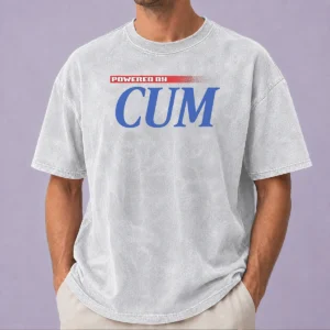 Original Pretty Powered By Cum Washed T-Shirt