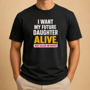 Good I Want My Future Daughter Alive Not Killed Or Raped Awareness Activism
