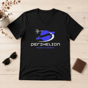 Pretty Perihelion Research Transport Geek V-Neck Shirt