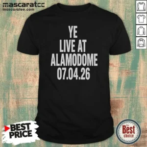 Hot Pretty Ye Live At Alamodome July 4 2026