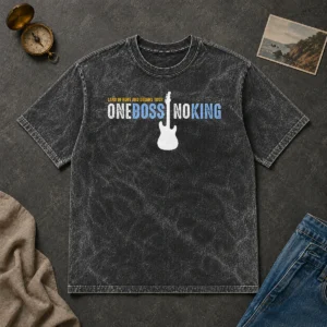 Nice Land Of Hope And Dreams Tour One Boss No King Washed T-Shirt