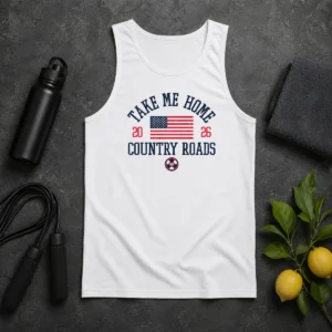 Hot Official USA Take Me Home Country Roads 2026 Tank Top