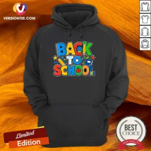 Premium Exciting Back To School Silhouette For Students Hoodie