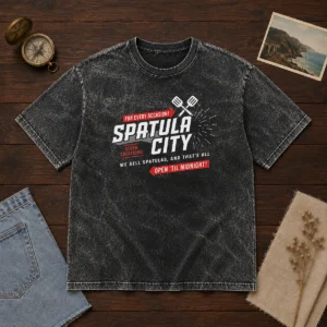 Top Spatula City Classic Washed T-Shirt