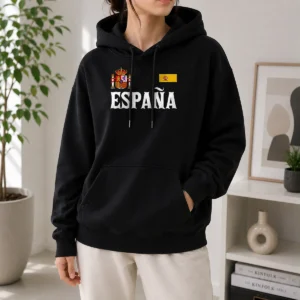 Original Espana Spain National Heritage Coat Of Arms Hoodie