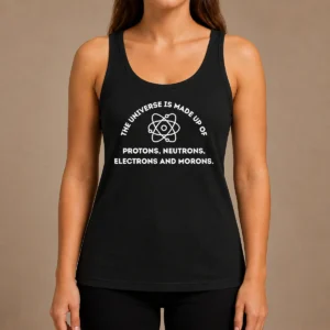 Nice The Universe Funny Science Geek Tank Top