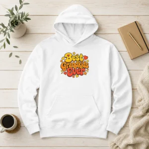Good Awesome Groovy Retro Grandkids Celebration Hoodie