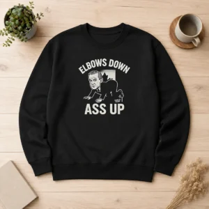 Pretty Mark Carney Elbows Down Ass Up Sweater