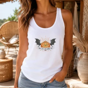Good You Can Certainly Try D20 Dice With Wings Tank Top