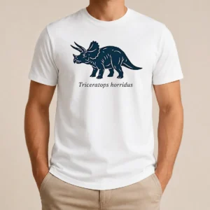 Awesome Triceratops Horridus Dinosaur Prehistoric Animal Paleontology Biology Science