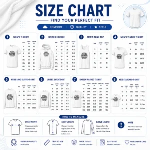 Size chart for Original Grandparents Day Stencil Shirt Worlds Best No Assembly Neede with measurements in inches and cm