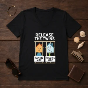 Premium Fannie Mae Vs Freddie Mac Release The Wins V-Neck Shirt