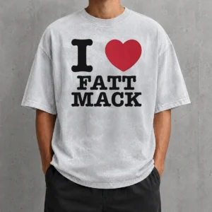Hot Nice I Love Fatt Mack Washed T-Shirt