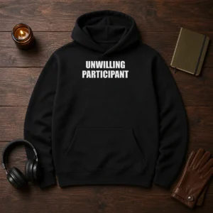 Funny Unwilling Participant Hoodie