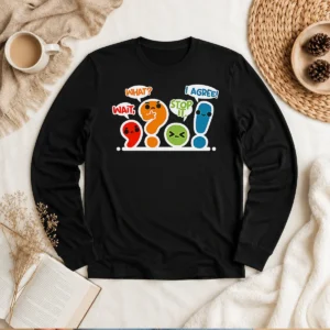Nice Punctuation Squad Long Sleeve Shirt