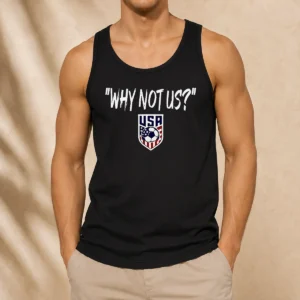 Hot Original U.S. Soccer USA Why Not US Tank Top