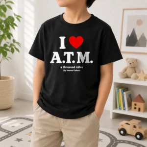 Good I Love ATM A Thousand Miles By Vanessa Carlton Kids T-Shirt