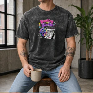 Hot Bowling For Strike Y2K Washed T-Shirt