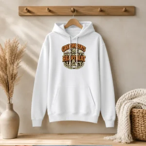 Pretty Grandparents Day Vintage Heartbeat Tribute Hoodie