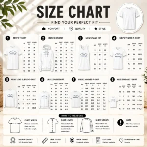 Size chart for Good The Best Comes From Cleveland Ohio City Pride with measurements in inches and cm