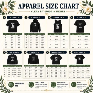 Size chart for Top It'S Not Gay If It'S TSA Airport Security with measurements in inches and cm
