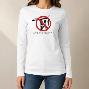 Official Surveillance Camera Solar Power Gadsden Flag DONT TREAD ON ME Libertarian Long Sleeve Shirt