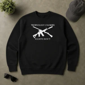 Premium Original Technology Changes Rights Don'T Crossed AR 15 And Musket Sweater