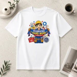 Happy Pretty Labour Day Celebration Anime For Proud Workers