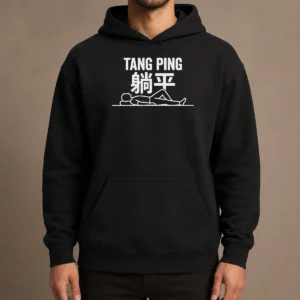 Original Tang Ping Lying Flat Anti Hustle Culture Hoodie