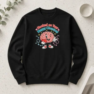 Good Dopamine Love Brain Vector For Couples Long Sleeve Shirt