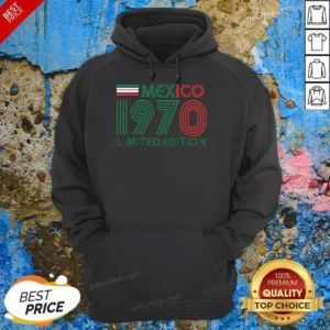 Official Retro Mexico 1970 Limited Edition Hoodie