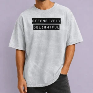 Pretty Offensively Delightful Washed T-Shirt