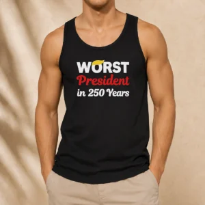Official Worst President In 250 Years Tank Top