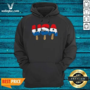 Awesome USA Popsicle Summer Celebrations Beach Party Hoodie