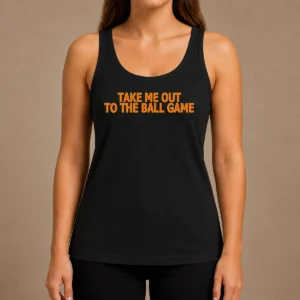 Hot Take Me Out To The Ball Game Baseball Stadium Tank Top