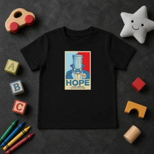 Official Count Binface For Clacton On Sea Hope Kids T-Shirt