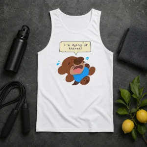 Good Im Dying Of Thirst Otter Thirsty Funny Animal Tank Top