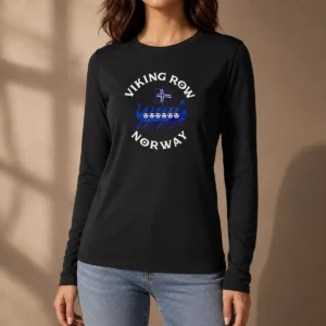 Nice Viking Row Norway Soccer Viking Ship Rowing Long Sleeve Shirt