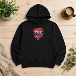 Hot Pretty Labor Day Cartoon Proud Hustle Statement Shirt - Image 5